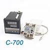 REX-C100 цифровой термостат контроллер температуры PID термометр SSR 40DA твердотельное реле K термопары зонд радиатор