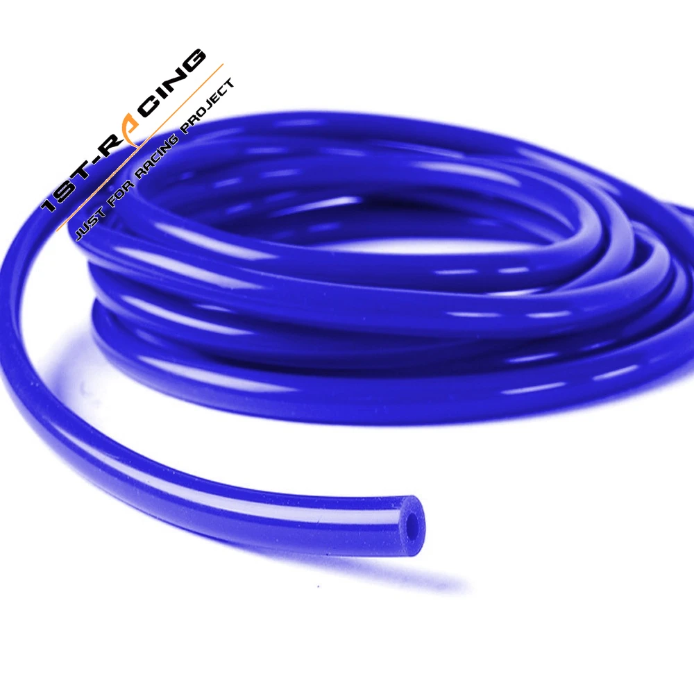 Универсальная синяя силиконовая вакуумная трубка для шланга 4 мм ID X 8 OD 1 метр |