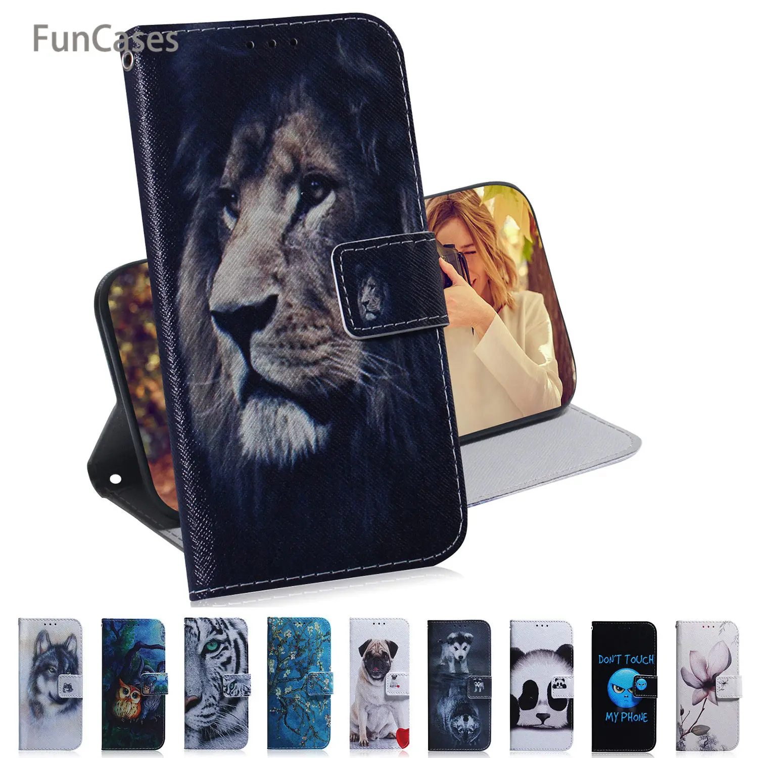 Чехол для телефона Magnolia Tele s capa sony Xperia 10 Cat Coques СПС Capinhas чехол кошелек флип чехол|for
