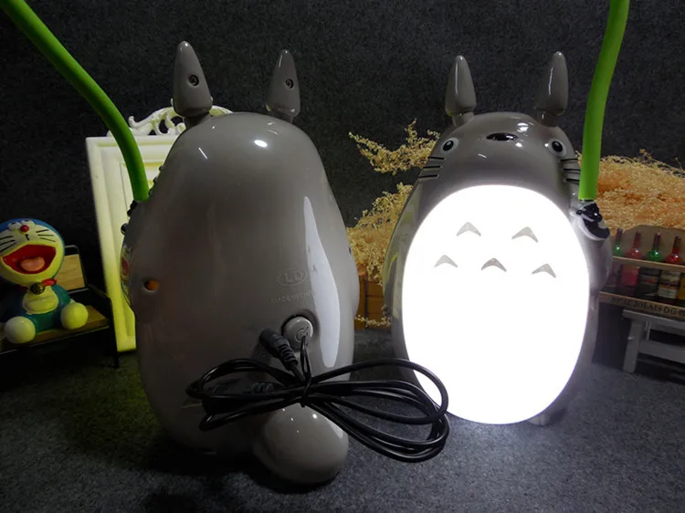 Креативные светодиодные ночные светильники USB зарядка мультфильм Тоторо