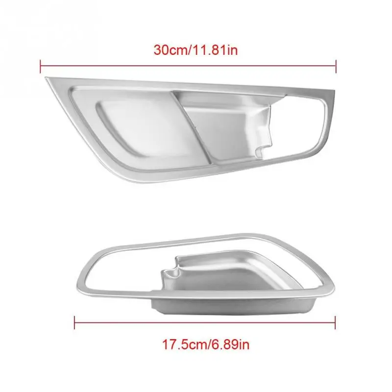 4 шт. внутренняя дверная ручка отделка крышка Рамка для Hyundai Encino Kauai Kona 2017 2020 SUV