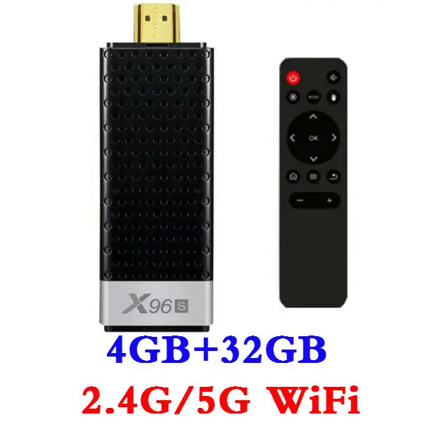 ТВ-карта Android 9,0 ТВ-приставка X96S Amlogic S905Y2 4 Гб ОЗУ 32 Гб 5G WiFi BT 4,2 ТВ-ключ X96 мини ПК Смарт 4K медиаплеер - Цвет: 4G32G