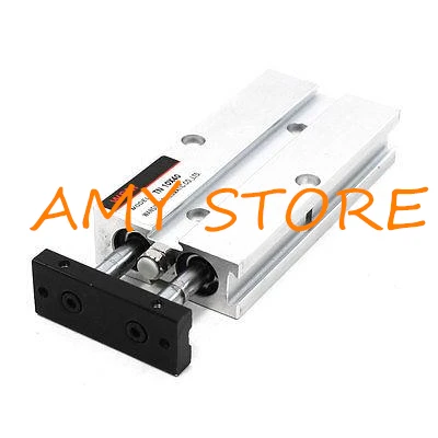 High Quality Twin Rod Max Press Air Cylinder TN 10mm x 40mm 10cm Length Aluminum Alloy Double Shaft TN10-40 | Обустройство дома