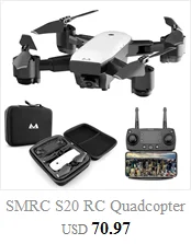 SHRC H1 Дрон wifi 720P камера FPV 18 мин Время полета gps режим слежения за мной складной ударопрочный селфи Дрон RC Квадрокоптер
