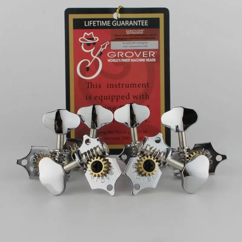 Grover V97 винтажные гитарные головки тюнеры хромовые колышки Сделано в Китае