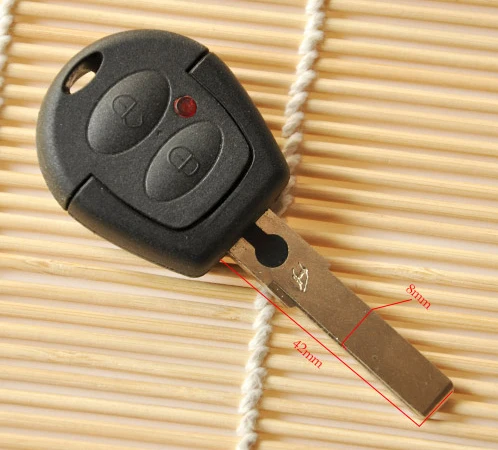2 кнопки дистанционного ключа оболочки брелок чехол для Volkswagen VW Gol Passat Polo Гольф Фольксваген шаран, Фольксваген Бора Jetta Sharan