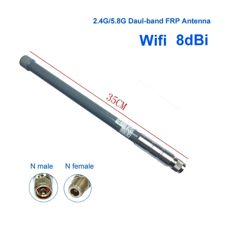 Наружная Wifi 5G антенна N Male Omni Dual Band 2,4G 5,8G FPR антенна 1 шт