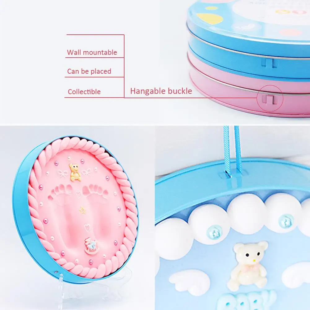 Детские чернила для рук и ног DIY игрушка Детские руки и ноги чернильный коврик подарок на день рождения отправка количество колес сувенир отпечаток руки ребенка