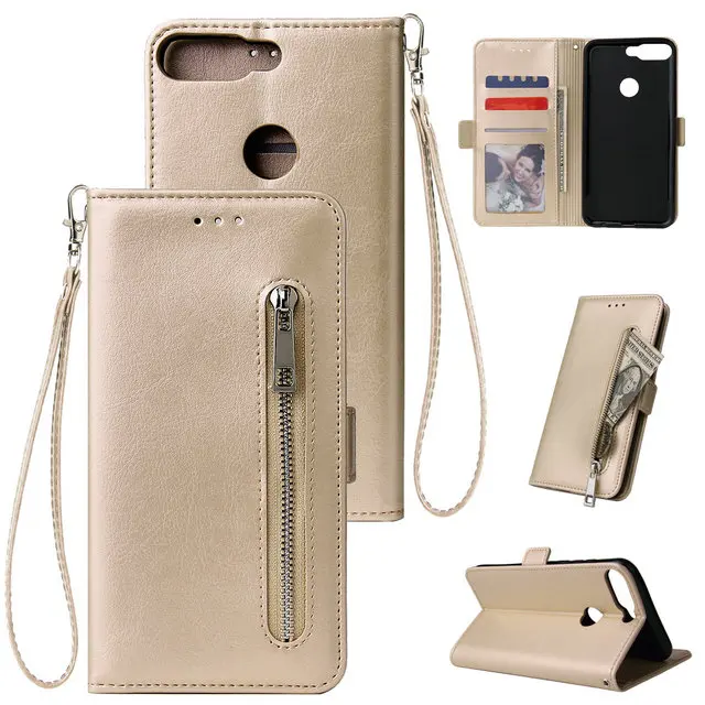 Huawei Honor 7C чехол AUM-L41 откидная крышка Funda huawei Honor 7A Pro Чехол AUM-L29 кошелек на молнии для Honor 7A чехол DUA-L22 LND-L29