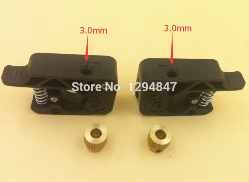 1 Set MK8/MK9 extruder 1.75 or 3.0mm filament left and right wire feed device kits for Makerbot single nozzle extrusion 3D pri | Компьютеры