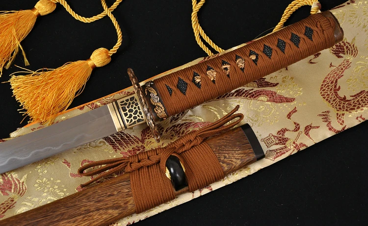 31 &quotвысокое качество обкладка глиной японский самурайский HUALEE Деревянный Меч