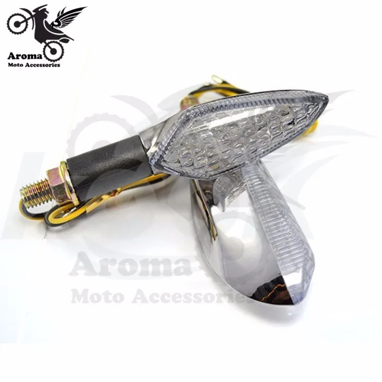 12V Синий moto rcycle светодиодный для yamaha suzuki honda мигалка Универсальный 10 мм moto мигалки moto rbike указатель поворота светильник