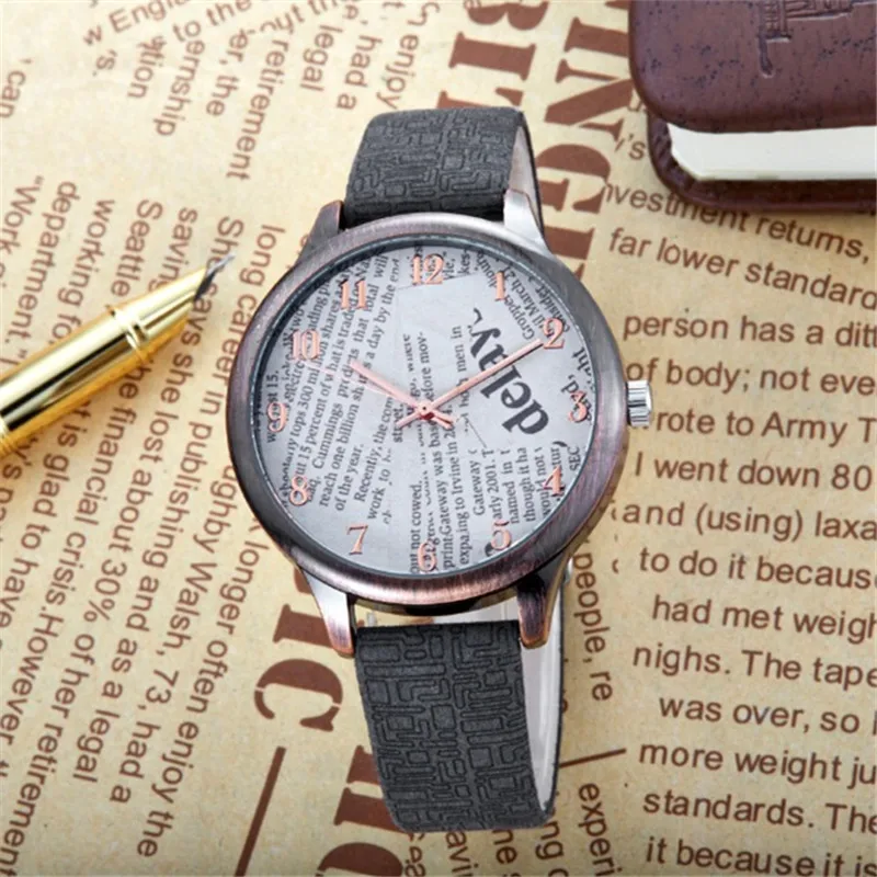 2017 Модная молодежная часы Великобритании Стиль Повседневная мода KEZZI Марка