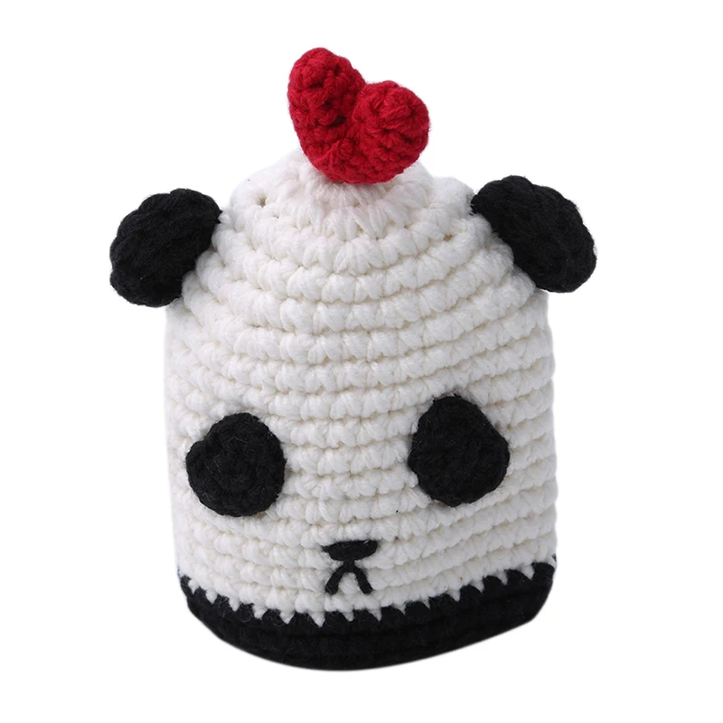 panda Дети девочки мультфильм мини-держатели для кошельков сумки Мода шнурок брелок держатель ручной работы милые держатели для ключей - Цвет: panda
