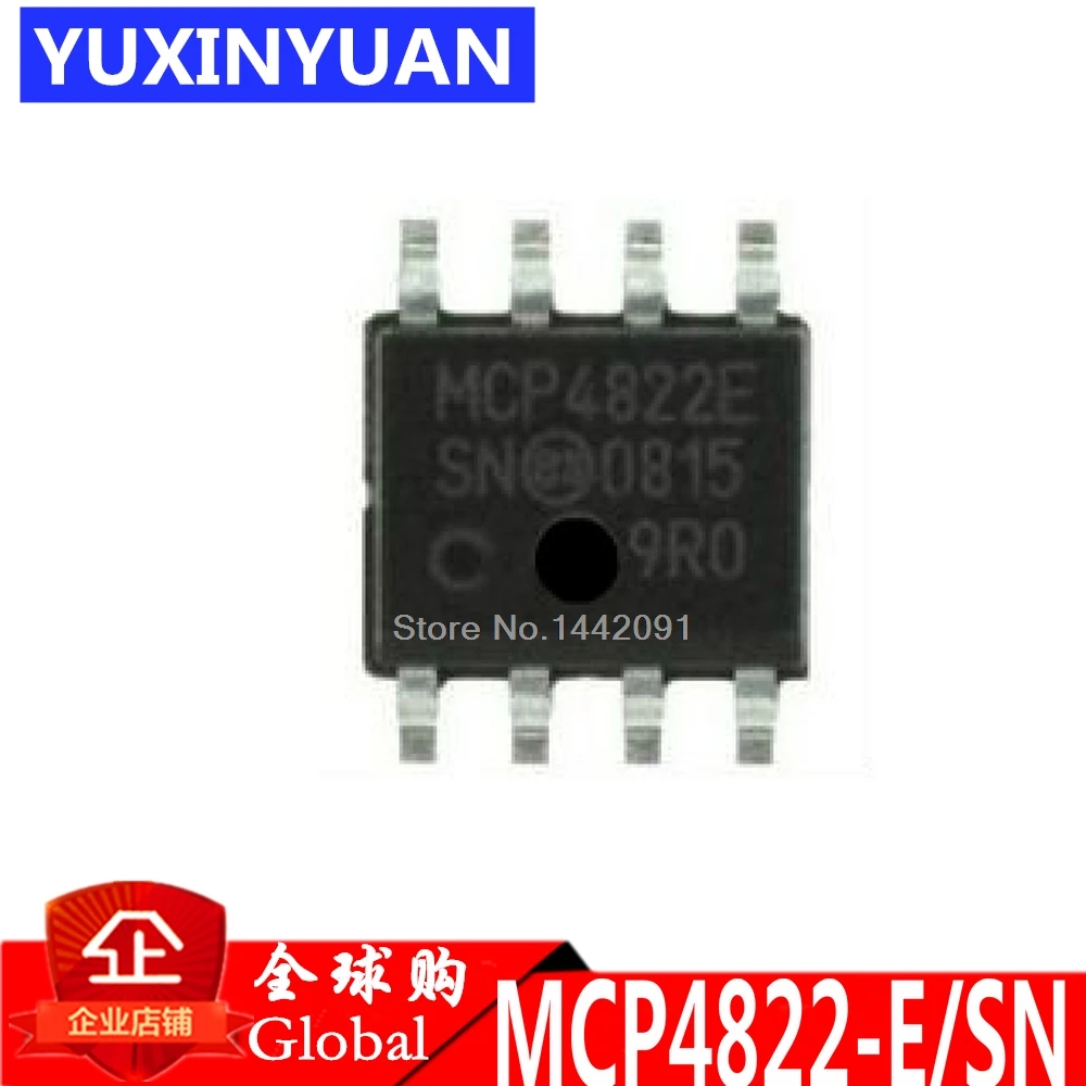 MCP4822 MCP4822E 4822E MCP4822-E/SN SOP-8 10PCS | Обустройство дома