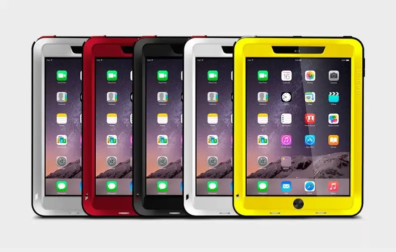 Противоударный Водонепроницаемый Гибридный мощный чехол Love Mei для iPad Mini 4 Air 2 Pro 9 7