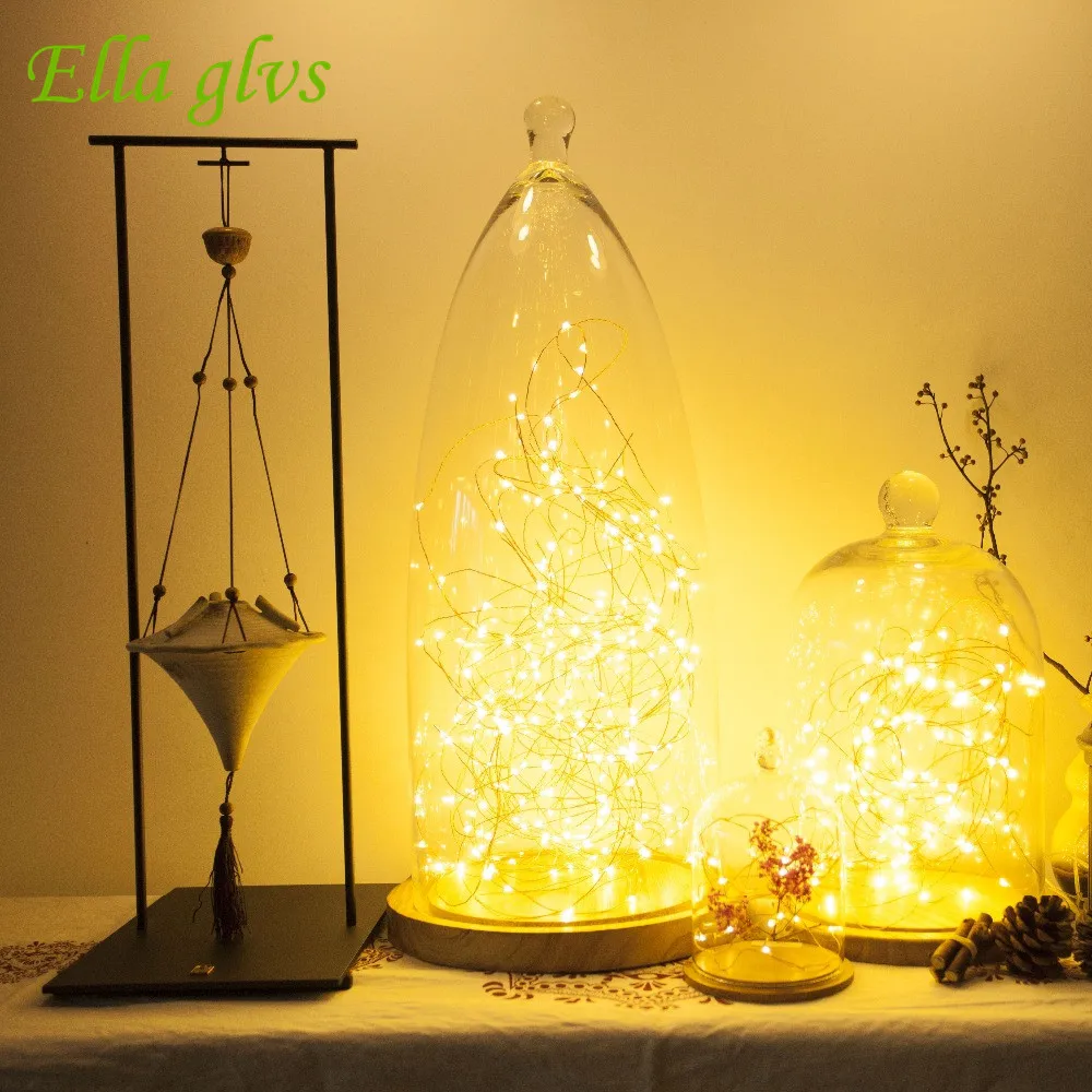 Светодиодная Водонепроницаемая гирлянсветильник 12 В постоянного тока 30 м 20 10 5