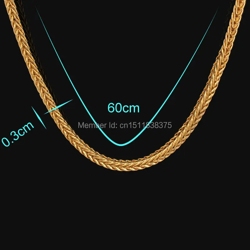 2017 распродажа Набор ювелирных изделий золотого цвета для мужчин и женщин