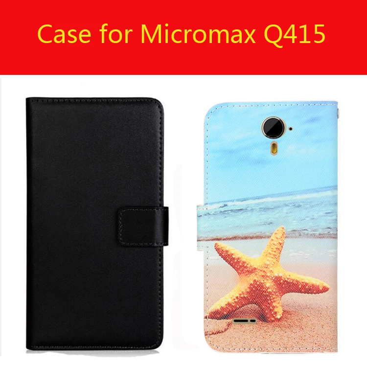 Кожаный чехол книжка для Micromax Q415 AQ5001 Q413 Q479 Q465 Q424 Q462 Q346 D320 Bolt нескользящий кошелек