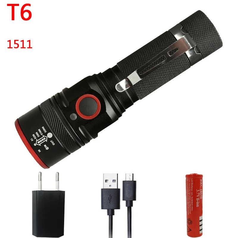 Option C Litwod z20 Micro USB Перезаряжаемый светодиодный светильник фонарь XML L2 3000лм светильник фонарь переключатель вкл./выкл. Для кемпинга пеших прогулок - Испускаемый цвет: Option C