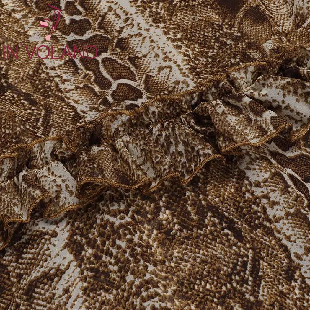 Женское Сетчатое платье IN'VOLAND пляжные Вечерние платья на бретелях спагетти без