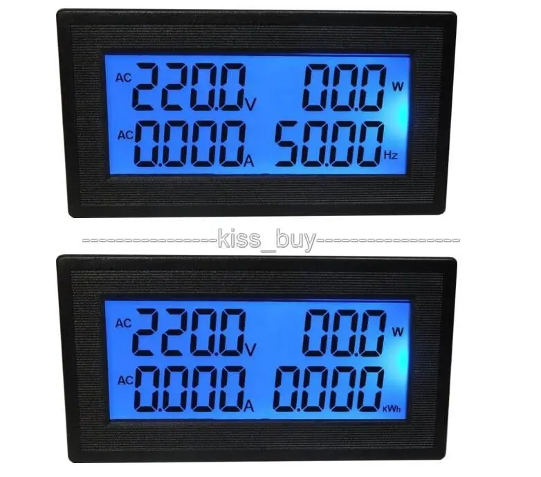 Цифровой мультиметр DYKB AC с ЖК дисплеем 110 В 220 380 100А вольтметр амперметр