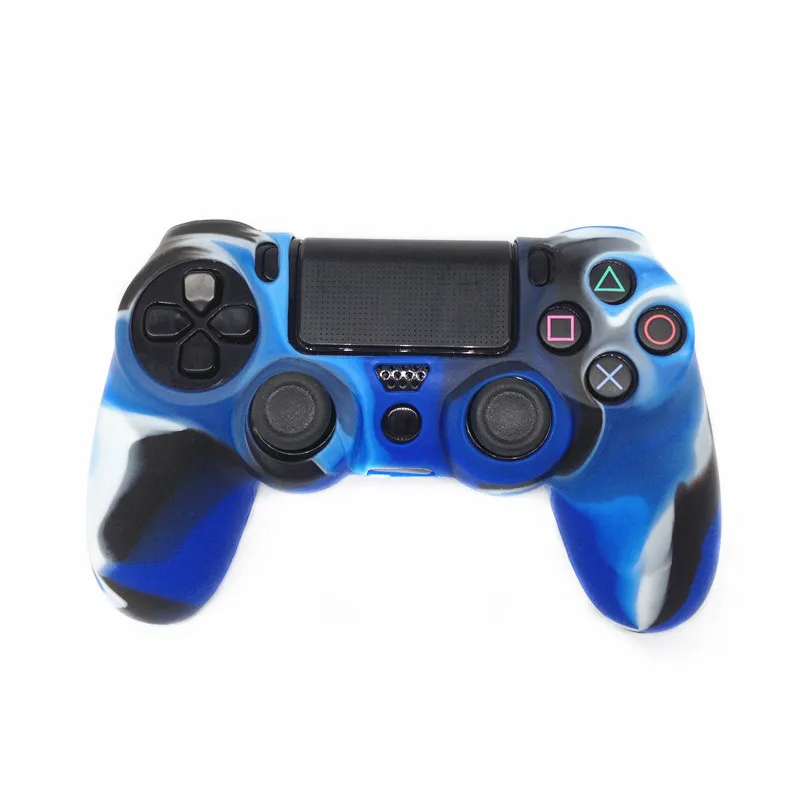 Новый Камуфляжный силиконовый защитный чехол Обложка для геймпада Sony ps4 Dualshock 4