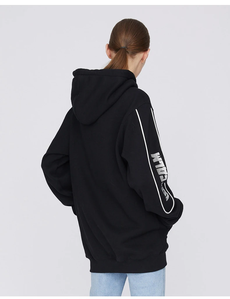 Toyouth Женские топы с длинными рукавами дамы корейский фиолетовый кофты oversize-худи одежда Mujer Зимние теплый пуловер Топ