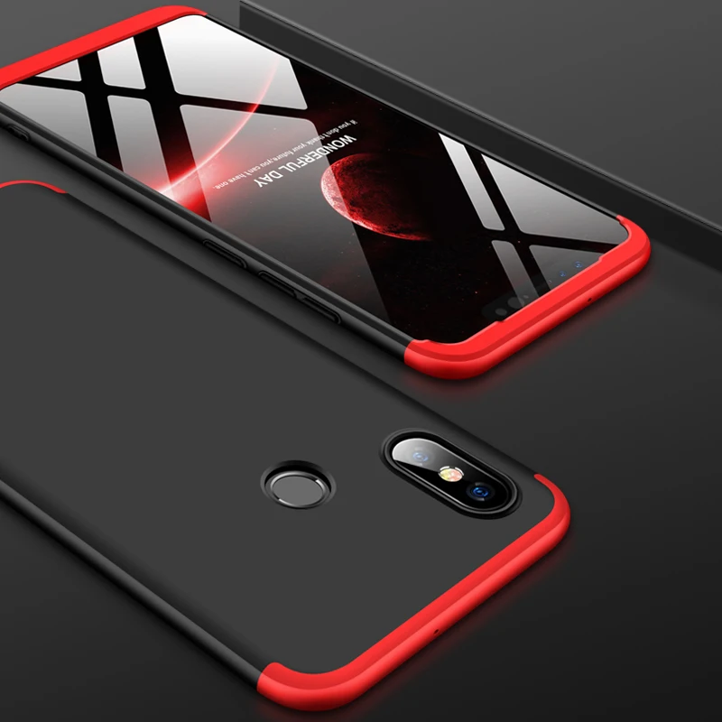 GKK чехол для Xiaomi mi 8 3 в 1 дизайн ударопрочный деловой Жесткий ПК задняя крышка Mi8 SE Mi
