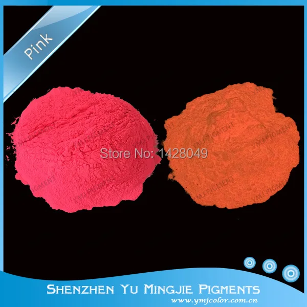 Лак для ногтей светятся в темноте пигмент / розовый цвет эффект