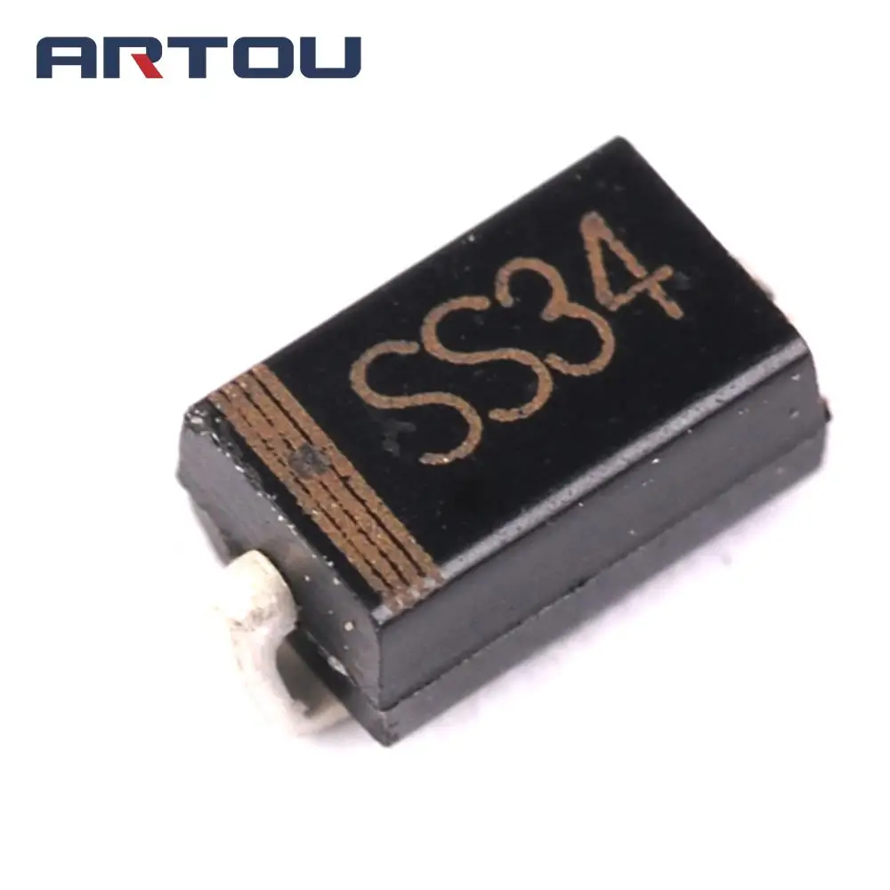 100 шт. IN5822 SS34 DO-214 AC 1N5822 SMD Schottky Барьерный Диод | Электронные компоненты и