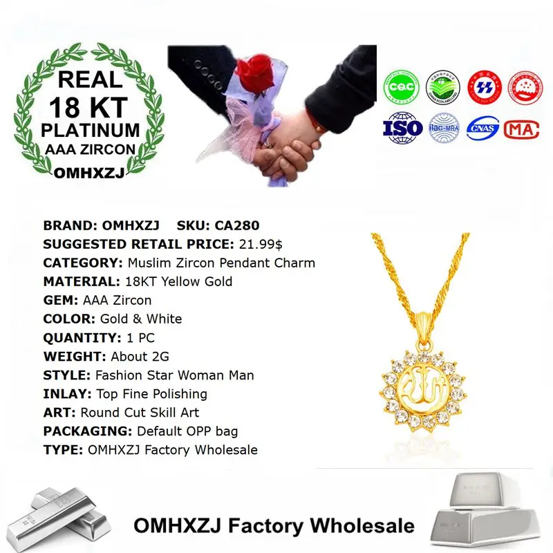 OMHXZJ оптовая продажа Европейская мода женские мужские вечерние свадебный подарок