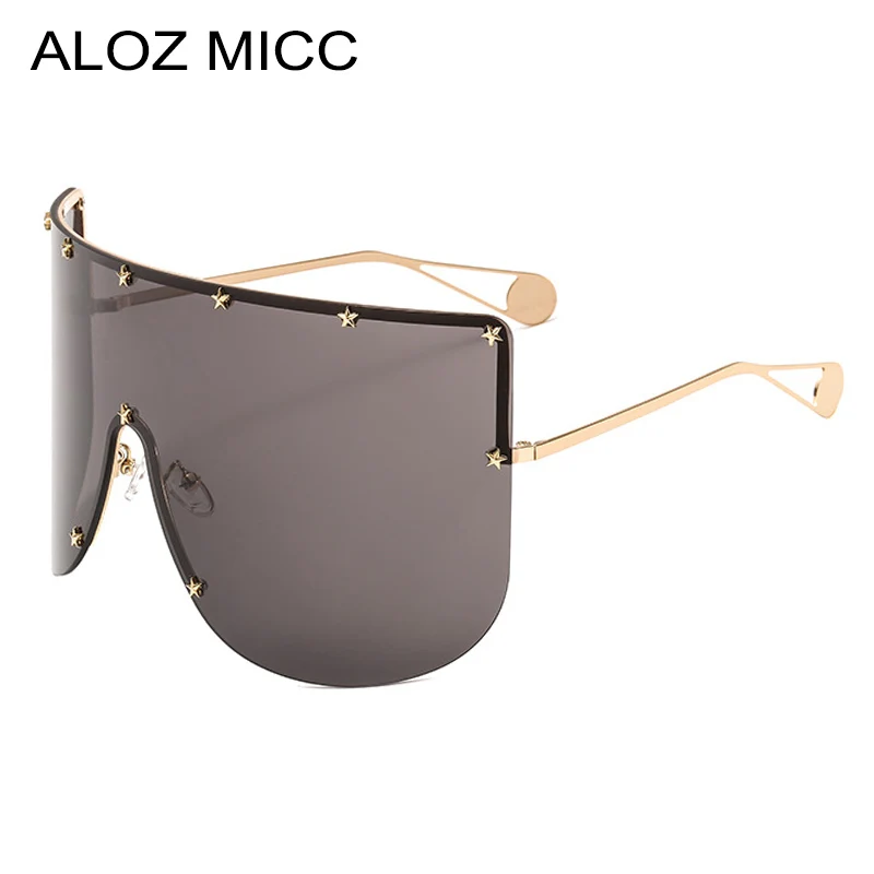 Мужские и женские солнцезащитные очки ALOZ MICC брендовые дизайнерские в полуоправе