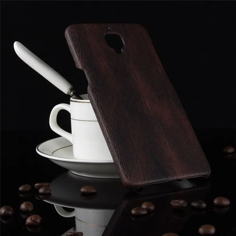 For OnePlus 3t Case Oneplus 3 Hard PC Leather Retro wood grain Phone 3T Cover One plus | Мобильные телефоны и аксессуары