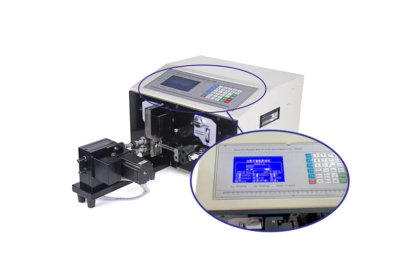 New SWT508-NX2 Computer Cable Wire Stripping Machine Peeling Cutting Twisting 0.1 -4.5 or -2.5 mm2 | Инструменты