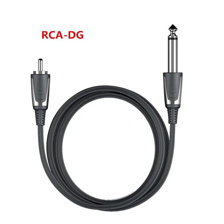 RCA Gray EZ 6FT CPU кулер тату клип шнур силиконовый куртка кабель RCA DC ястреб Стиль соединение для картридж татуировки Питание - Цвет: RCA Gray