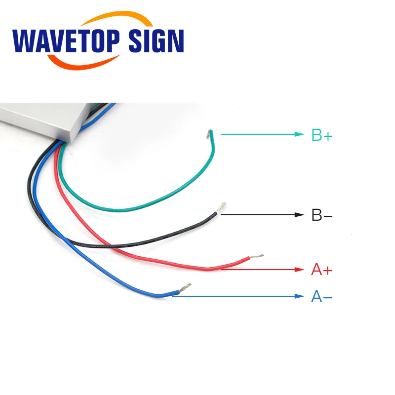 WaveTopSign поворотный Рабочий стол с зажимом Dia.80 100 мм 2 фазы шаговый двигатель+ Драйвер+ блок питания DC24V для лазерной маркировки машины