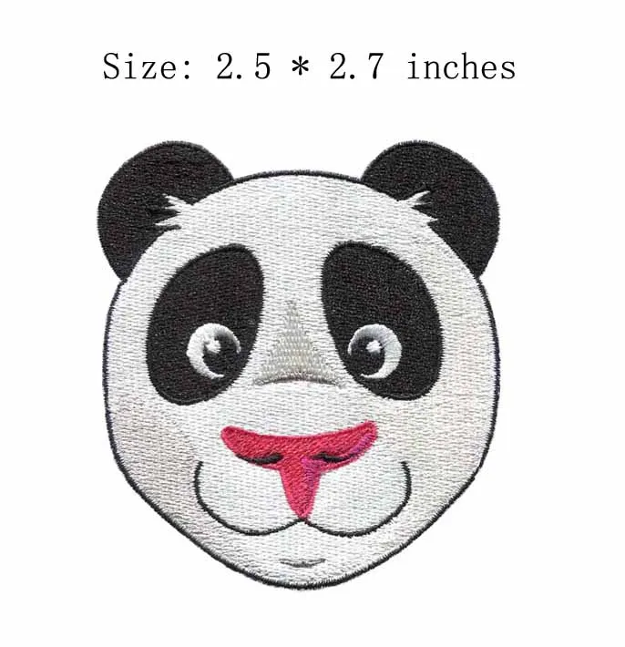 

PANDA 2.5"wide embroidery patch for animal/treasure/national