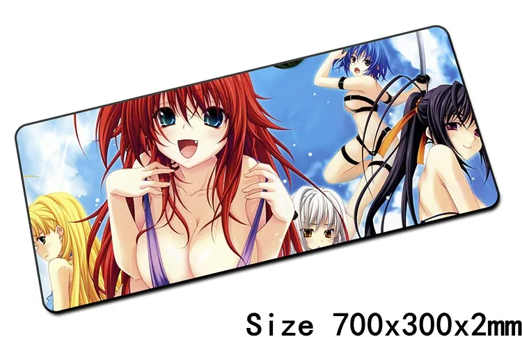 Size 700x300x2mm Школьные dxd коврики для мыши 70x30 см Коврик для мыши notbook компьютерный коврик для мыши милый игровой коврик для мыши геймер к клавиатуре коврик для мыши - Цвет: Size 700x300x2mm