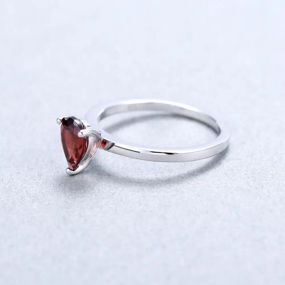 Драгоценный камень балет 1.36Ct Натуральный Красный Гранат пасьянс обручальное
