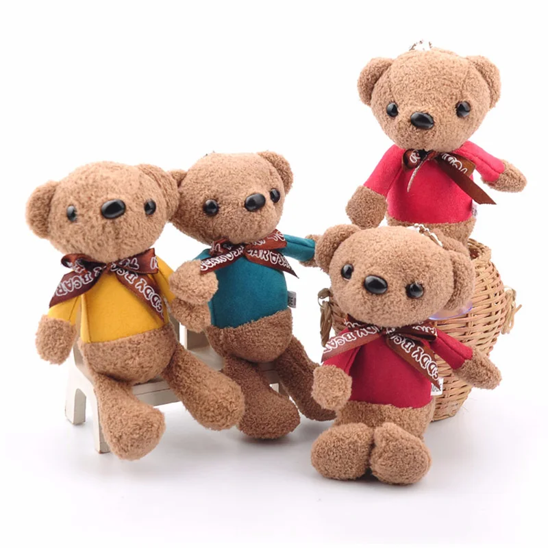 Плюшевый медвежонок плюшевая игрушка-животное медведь коричневая кукла