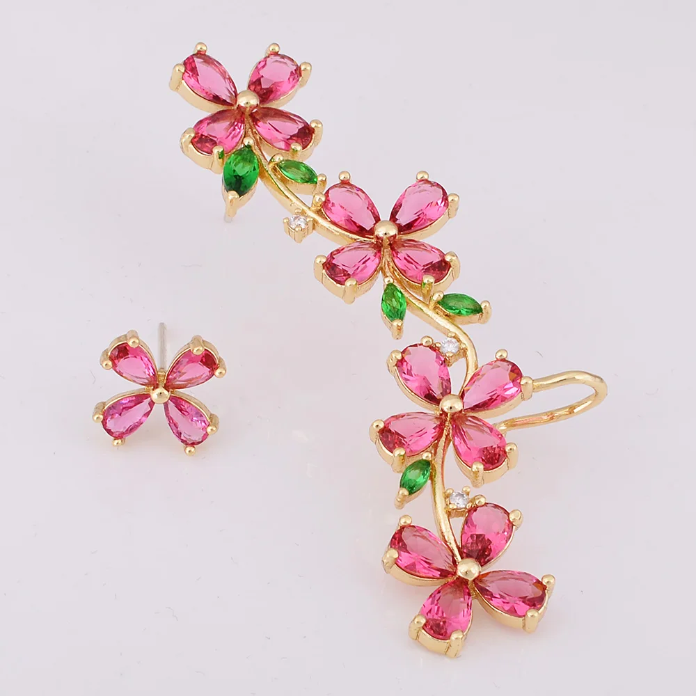 OBN новые уникальные серьги каффы для женщин с фианитами|925 sterling|sterling silver ear cuffear