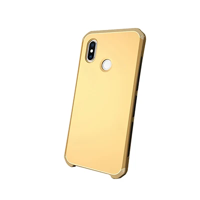 Роскошный металлический защитный жесткий чехол из поликарбоната для XiaoMi 9 9se RedMi Note 7 Алюминиевый противоударный защитный бампер для XiaoMi XioMi 8 8se чехол - Цвет: Gold