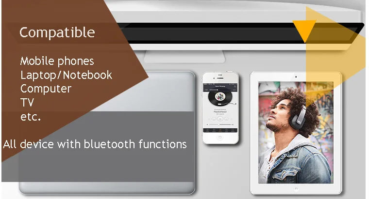Hfsecurity Шум шумоподавлением Bluetooth наушники Беспроводные спортивные наушники С микрофоном мини-стереонаушники для Iphone samsung