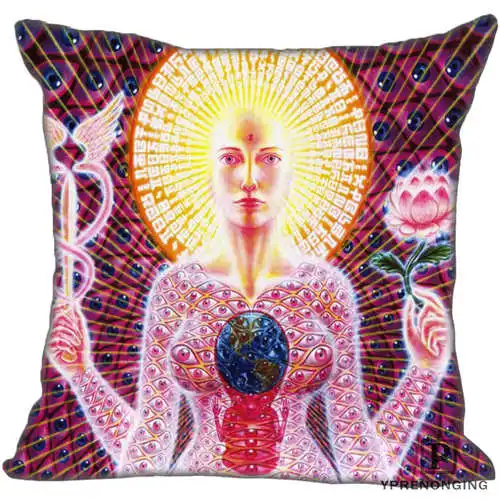Pillowcase Best Custom Alex-Grey-Blessing(2) Наволочка на подушку, спальня домашний квадратный наволочка на молнии(одна сторона)#190404-01-53 - Цвет: Pillowcase