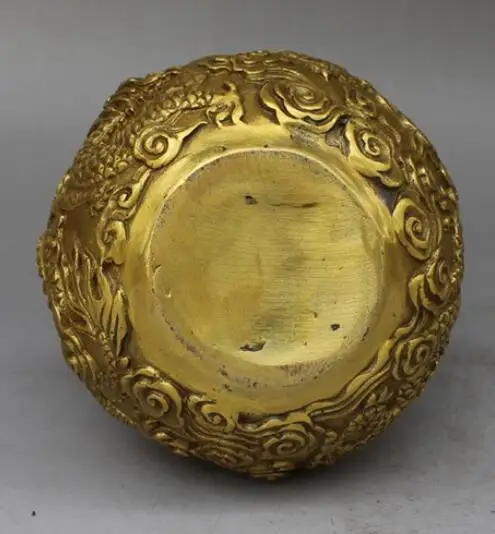 Чистый медный Дракон Тыква предметы интерьера украшение дома фэн шуй|shui| |