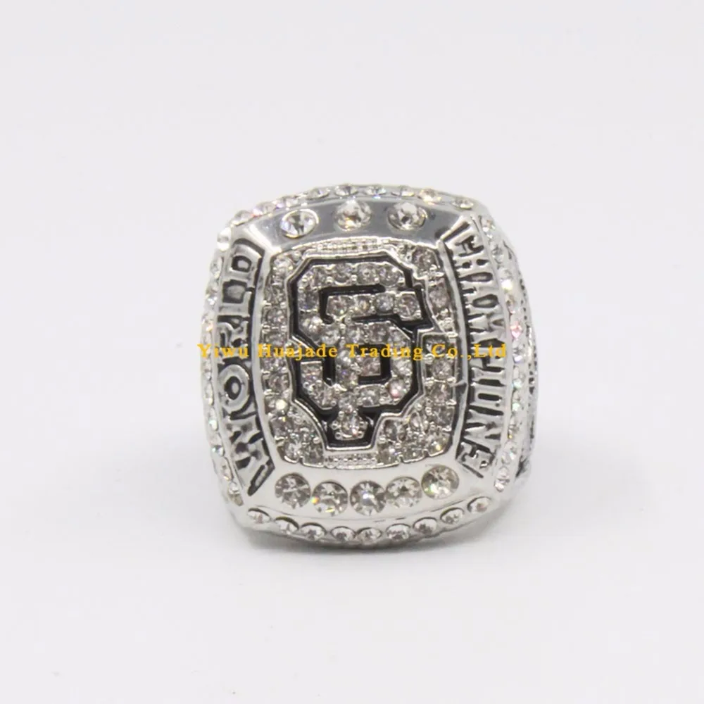 2014 Бейсбол San Francisco Giants Major League с серебряным покрытием Кольца чемпиона|championship