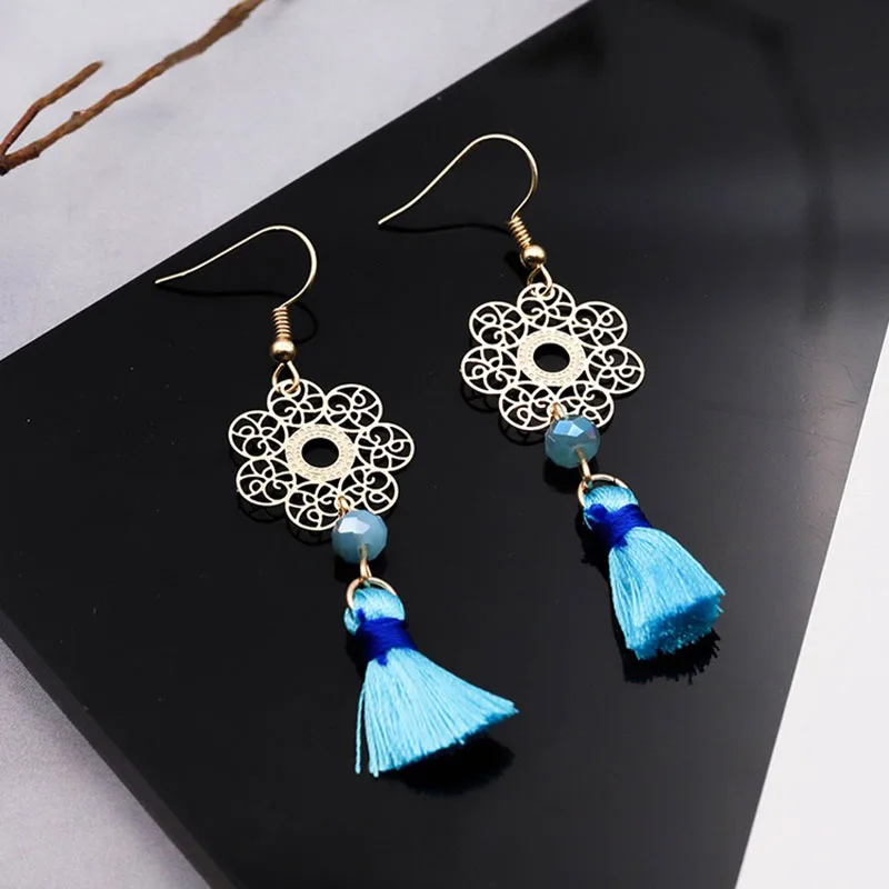 Серьги с бахромой букле D Oreille Femme Aretes De Moda 2019 для женщин Jewelry Pendiente серьги подвески