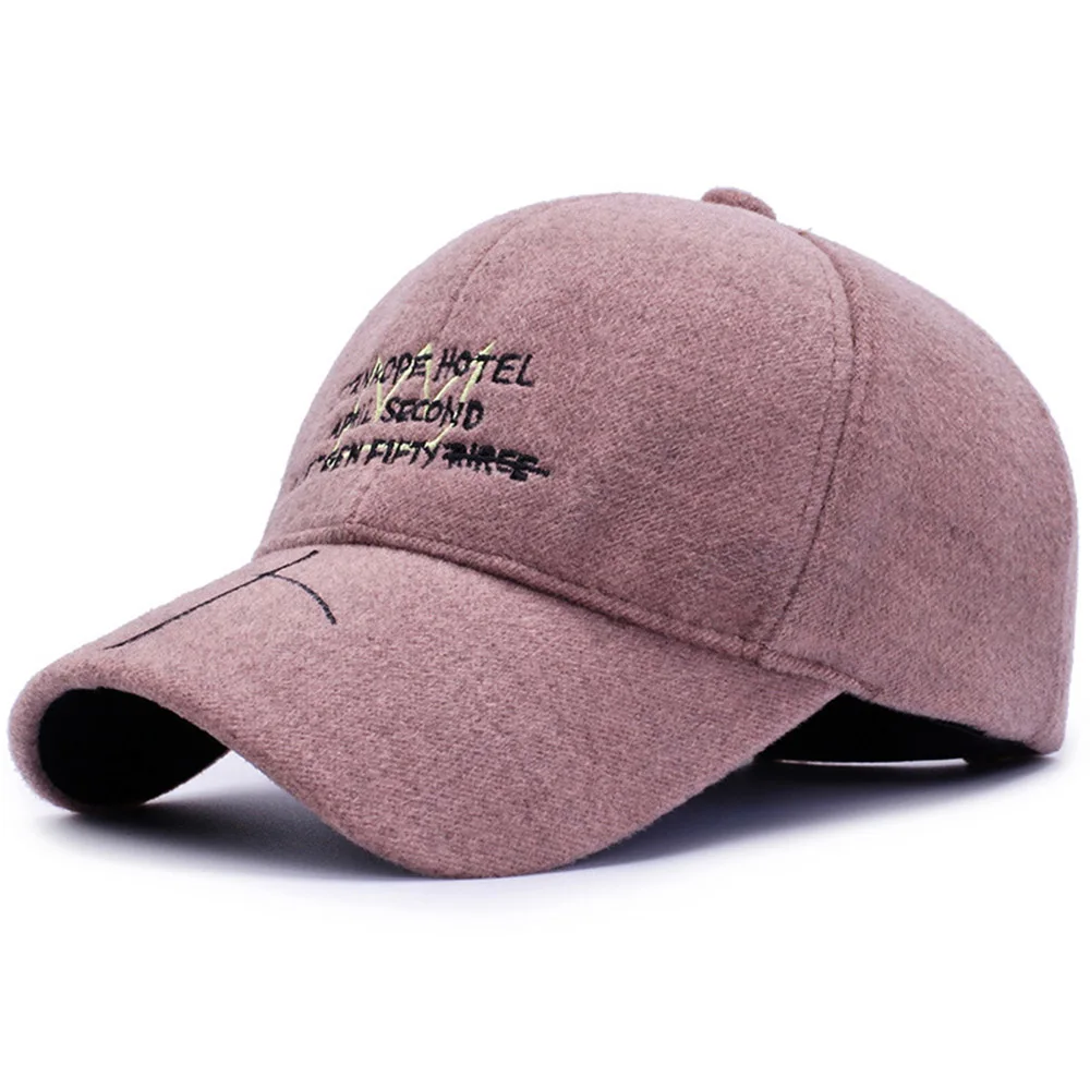 Light Pink Cap FS, весенне-зимняя повседневная Кепка с желтым лицом для мужчин и женщин, уличная Мужская кепка с застежкой сзади, бейсболка в стиле хип-хоп, шапки с вышивкой для папы - Цвет: Light Pink Cap