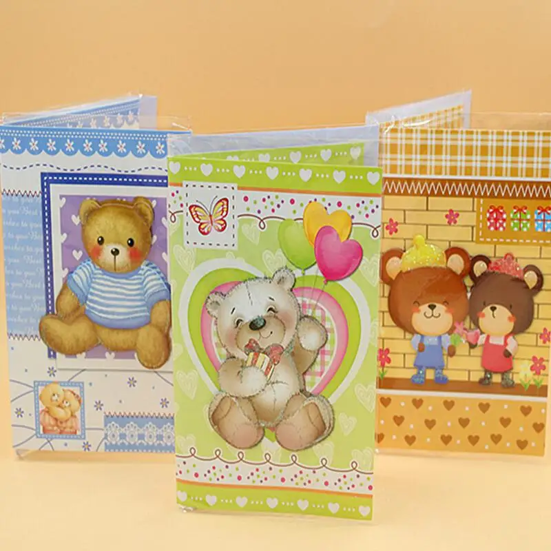 10 шт./лот Новая высококачественная музыкальная поздравительная открытка с днем